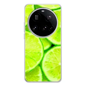 Чехол с изображением вкусной еды для Xiaomi 15 Ultra (Лайм)