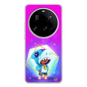 Чохол Бравл Старс для Xiaomi 15 Ultra (Леон у костюмі Акули)