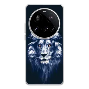 Чохол з картинкою на Xiaomi 15 Ultra (Лев – синій)