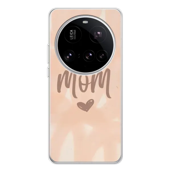 Чехол с рисунком «Love mom» для Xiaomi 15 Ultra Чехол с рисунком «Love mom» для Xiaomi 15 Ultra