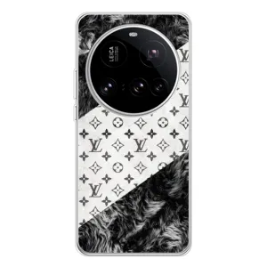 Чехол Стиль Louis Vuitton на Xiaomi 15 Ultra (LV на белом)