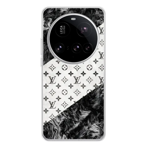 Чехол с рисунком «LV на белом» для Xiaomi 15 Ultra Чехол с рисунком «LV на белом» для Xiaomi 15 Ultra