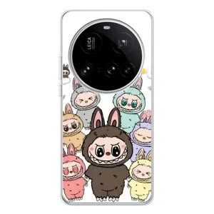 Чехол с принтом Лабубу для Xiaomi 15 Ultra (Маленькие Лабубу)