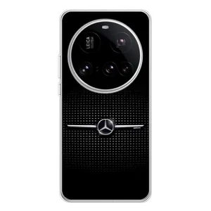 Силиконовый бампер с картинкой машины на Xiaomi 15 Ultra (Mercedes)