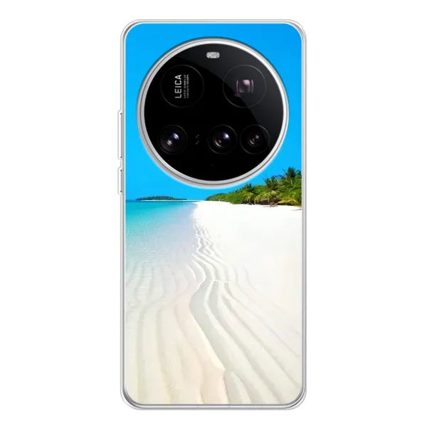 Чехол с рисунком «Море песок» для Xiaomi 15 Ultra Чехол с рисунком «Море песок» для Xiaomi 15 Ultra