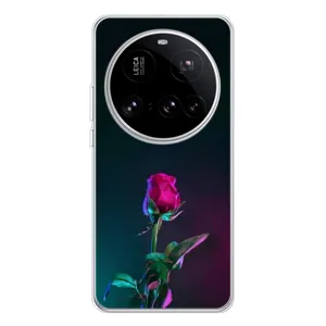 Чохли з принтом Троянд для Xiaomi 15 Ultra (Нічна троянда)