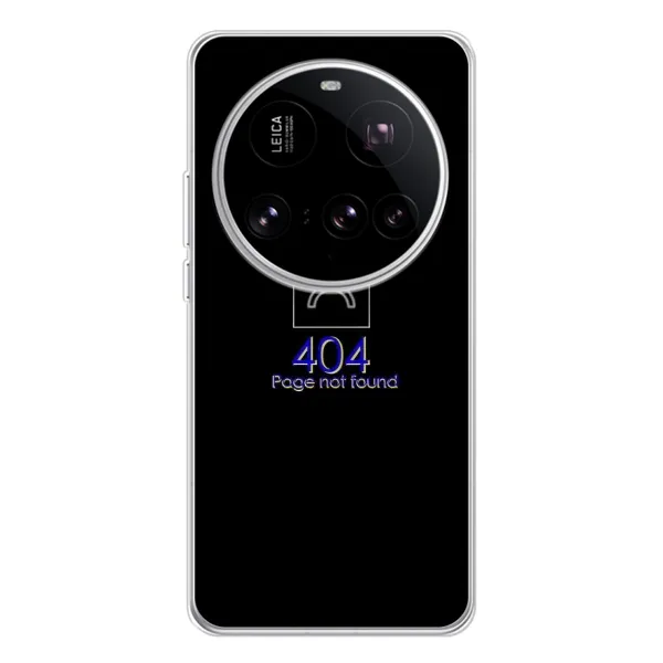 Чехол с рисунком «Ошибка 404» для Xiaomi 15 Ultra Чехол с рисунком «Ошибка 404» для Xiaomi 15 Ultra