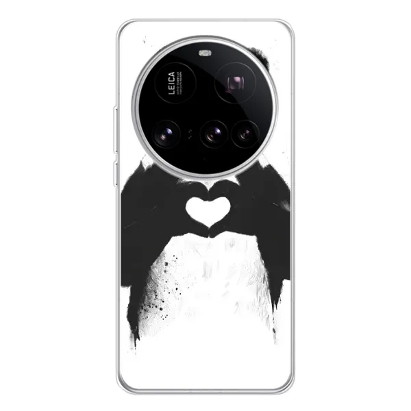 Чехол с рисунком «Панда» для Xiaomi 15 Ultra
