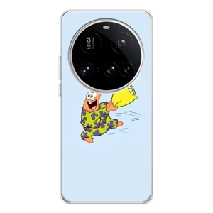 Чехлы с Патриком на Xiaomi 15 Ultra (Патрик с подушкой)