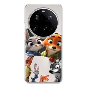 Силиконовый чехол с принтом Зоотрополіс для Xiaomi 15 Ultra (Персонажи Зоо)