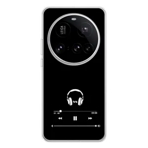 Чохол з картинками на чорному фоні для Xiaomi 15 Ultra (Плеєр)