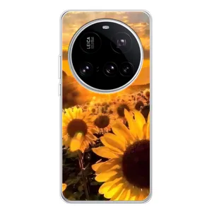 Чохол з Квітами для Xiaomi 15 Ultra (поле соняшників)