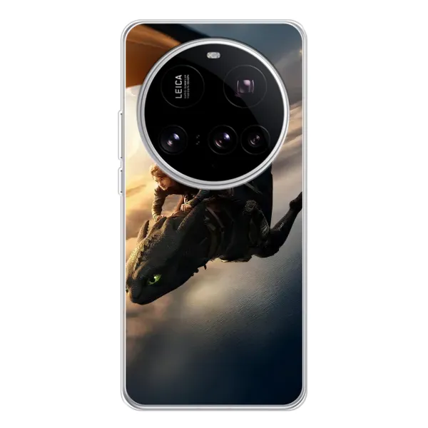 Чехол с рисунком «Полет Беззубика» для Xiaomi 15 Ultra Чехол с рисунком «Полет Беззубика» для Xiaomi 15 Ultra