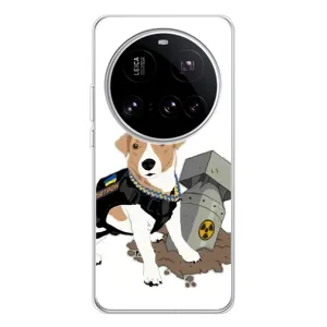 Чехол с принтом Собаки Патрон для Xiaomi 15 Ultra (Пёс Патрон с ракетой)