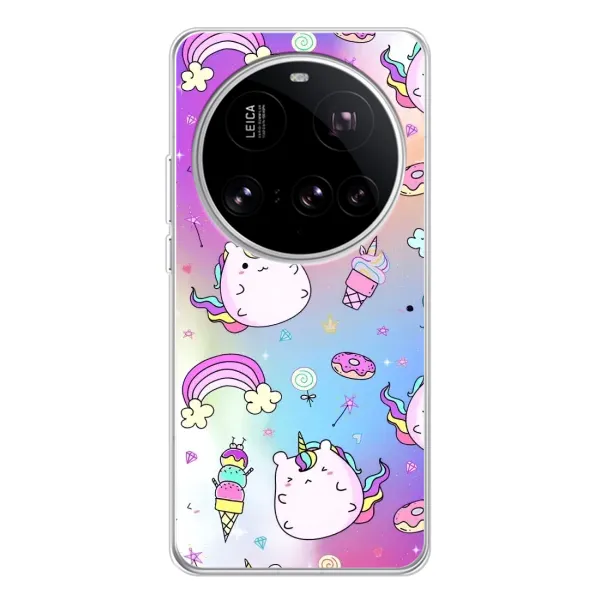 Чехол с рисунком «Радуга и Единорог» для Xiaomi 15 Ultra Чехол с рисунком «Радуга и Единорог» для Xiaomi 15 Ultra