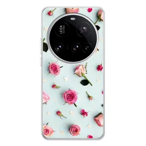 Чохли з принтом Троянд для Xiaomi 15 Ultra (Різні квіти)