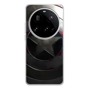 Чехол с Щитом Капитана Америки на Xiaomi 15 Ultra (Ретро Щит Капитана)