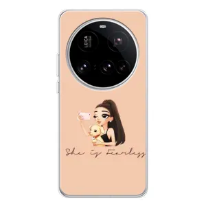 Силіконовый Чохол на Xiaomi 15 Ultra з картинкой Модных девушек (З собакою)