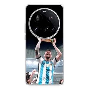 Чехлы Лео Месси Аргентина для Xiaomi 15 Ultra (Счастливый Месси)