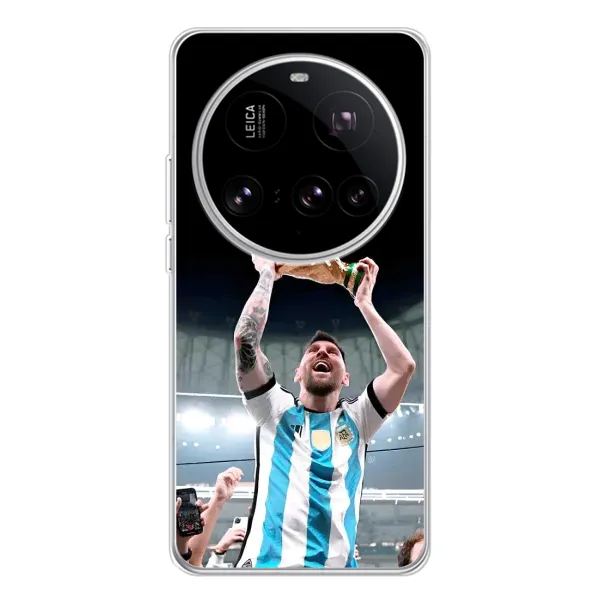 Чехол с рисунком «Счастливый Месси» для Xiaomi 15 Ultra Чехол с рисунком «Счастливый Месси» для Xiaomi 15 Ultra