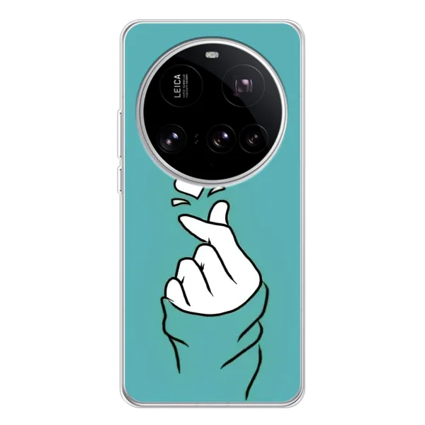 Чехол с рисунком «Сердечко на бирюзовом» для Xiaomi 15 Ultra Чехол с рисунком «Сердечко на бирюзовом» для Xiaomi 15 Ultra