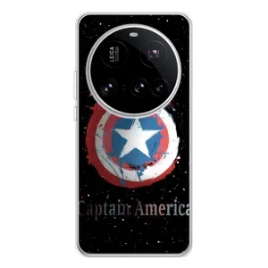 Чехол с Щитом Капитана Америки на Xiaomi 15 Ultra (Щит Капитана)