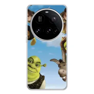 Печатный чехол с принтом Шрек для Xiaomi 15 Ultra (Герои Шрек)