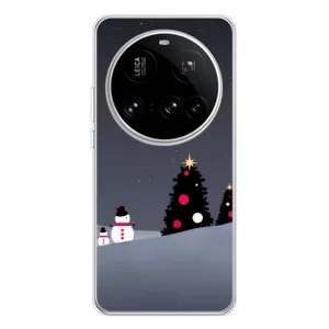 Чехлы на Новый Год Xiaomi 15 Ultra (Снеговички)