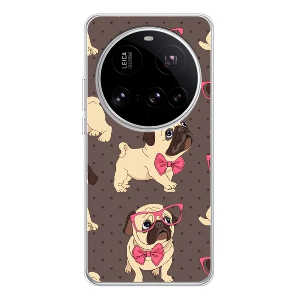 Чехол с рисунком «Собачки Мопсики» для Xiaomi 15 Ultra Чехол с рисунком «Собачки Мопсики» для Xiaomi 15 Ultra