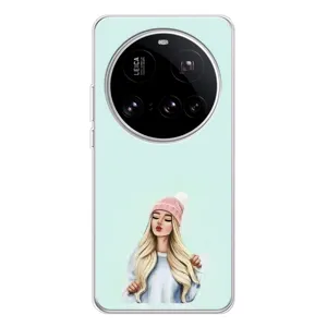 Силіконовый Чохол на Xiaomi 15 Ultra з картинкой Модных девушек (В шапці)