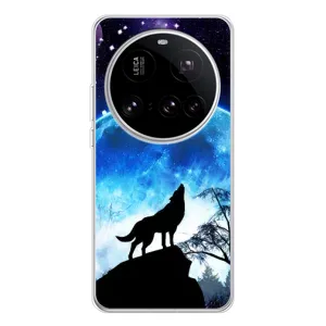 Чохол з Вовком на Xiaomi 15 Ultra (Виє на місяць)