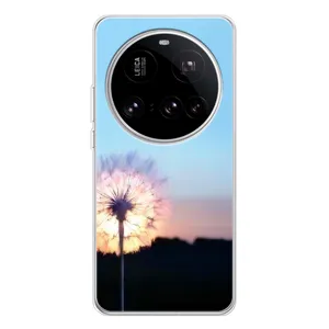Силіконовий Чохол з кульбабками на Xiaomi 15 Ultra (Захід з кульбабкою)