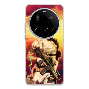 ЗСУ Чехлы (TPU) для Xiaomi 15 Ultra (Женщина солдат)