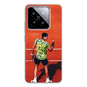 Чехлы с принтом Спортивная тематика для Xiaomi 15 (Алькарас Теннисист)