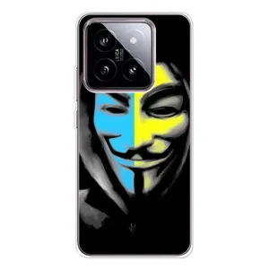 Чехол с Украинской символикой на Сяоми 15 (Анонимус патриот)