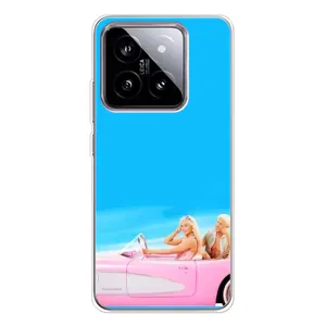 Силіконовый Чохол Барбі фільм на Xiaomi 15 (Барбі і Кен)