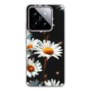 Чехол с ромашками на Xiaomi 15 (Белые ромашки)