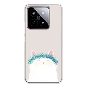 Чехол на тематику: Коты для Xiaomi 15 (Белый котик)