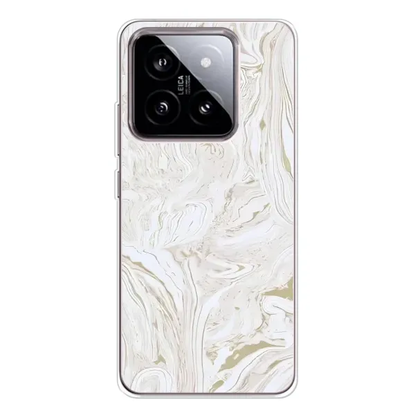 Чехол с рисунком «белый мрамор» для Xiaomi 15 Чехол с рисунком «белый мрамор» для Xiaomi 15