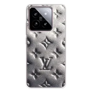 Текстурный Чехол Louis Vuitton для Сяоми 15 (Бежевый ЛВ)
