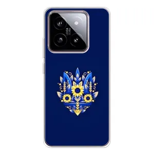 Чохол Укр Символіка для Xiaomi 15 (Квітучий Герб)