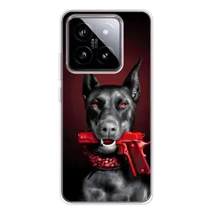 Чехол ДОБЕРМАН для Xiaomi 15 (Доберман злой)