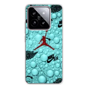 Силиконовый Чехол Nike Air Jordan на Сяоми 15 (Джордан Найк)