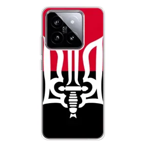 Чохли УПА (Червоно-Чорний) на Xiaomi 15 (Герб України)