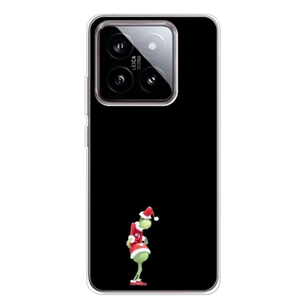 Чехол с рисунком «Гринч на чорном» для Xiaomi 15 Чехол с рисунком «Гринч на чорном» для Xiaomi 15