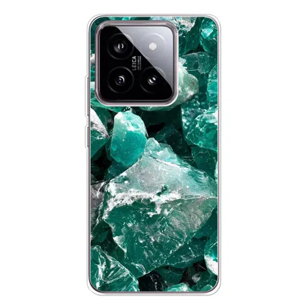 Чехол с рисунком «Изумруд» для Xiaomi 15