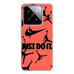 Силиконовый Чехол Nike Air Jordan на Сяоми 15 (Just Do It)