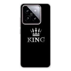Чохол (Корона на чорному фоні) для Сяомі 15 (KING)