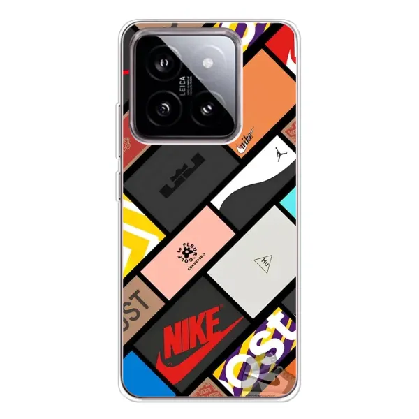 Чехол с рисунком «Коробки» для Xiaomi 15 Чехол с рисунком «Коробки» для Xiaomi 15