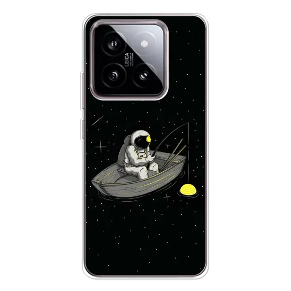 Чехол с рисунком «Космонавт на рыбалке» для Xiaomi 15 Чехол с рисунком «Космонавт на рыбалке» для Xiaomi 15